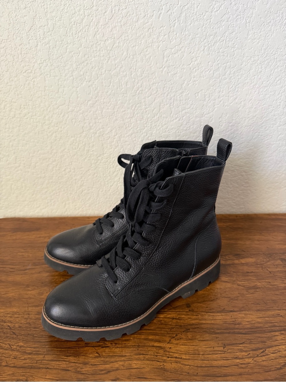 Vionic Lani Combat Boots Women Size 7 - Picture 4 of 9
